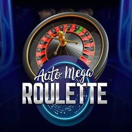 Auto Mega Roulette slot logo by Pragmatic Play at Slotobit Casino