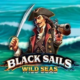Black Sails Wild Seas logo by Infinity Dragon Studios Slotobit Casino