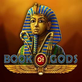 Book of Gods logo by BF Games Slotobit Casino