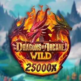 Dragons of Arcane Wild game by Foxium – logo hosted on Slotobit Casino
