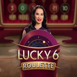 Lucky 6 Roulette logo by Pragmatic Play Slotobit Casino