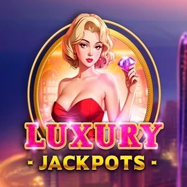 Luxury Jackpots online game logo by Triple Cherry on slotobitcasino.pl