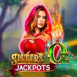 Sisters Of Oz Jackpots slot logo by Triple Edge Studios at Slotobit Casino